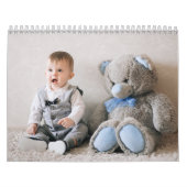 Aangepaste babyjongen & familie 14 foto-agenda 202 kalender (Hoes)