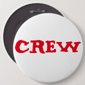 Aangepaste Bachelorette CREW 6-inch Button (Voorkant /achterkant)