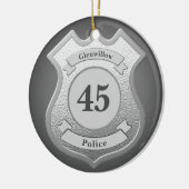 Aangepaste badge keramisch ornament (Links)