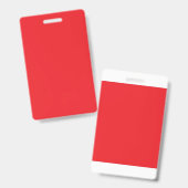 Aangepaste badge | Professioneel ID & Eventpas (Voor- en achterkant)
