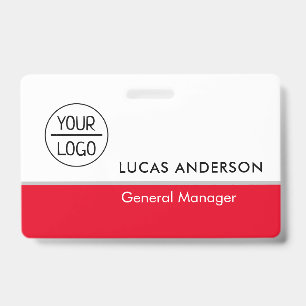 Aangepaste badge voor de vaste plastic naam met me