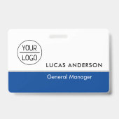 Aangepaste badge voor de vaste plastic naam met me (Back)