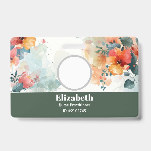 Aangepaste badges visitekaartje (Voorzijde)