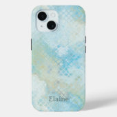 Aangepaste badkuip Seafoam Pattern-draagtas Case-Mate iPhone Case (Achterkant)