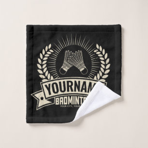 Aangepaste Badminton Player Name Racquet Sports Bad Handdoek