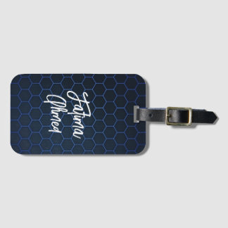 Aangepaste Bagagelabel trendy eenvoudige chique ty