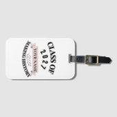Aangepaste bagagelabel voor afstuderende klas van (Voorkant (horizontaal))
