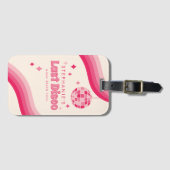 Aangepaste bagagelabel voor de laatste Disco vrijg (Voorkant (horizontaal))