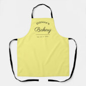 Aangepaste Bakery Apron Schort (Voorkant)