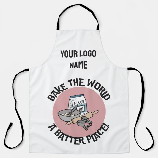 Aangepaste bakken Schort (Voorkant)