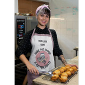 Aangepaste bakken Schort