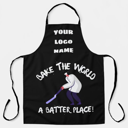 Aangepaste bakken Schort (Voorkant)