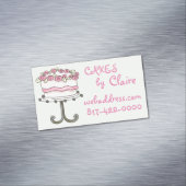 Aangepaste bakkerij magnetisch visitekaartje (Voorbeeld)