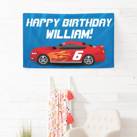 Aangepaste bakkerij met autowagen spandoek (Insitu)