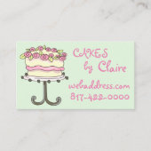 Aangepaste bakkerij visitekaartje (Voorkant)