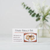 Aangepaste bakkerij, Visitekaartje van Deli of Caf (Staand voorkant)