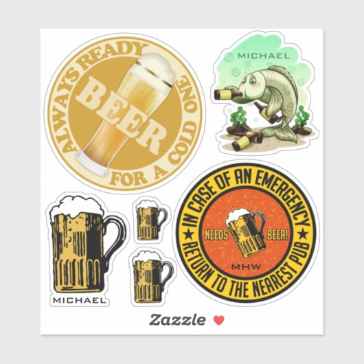 Aangepaste bakkersstickers sticker (Vel)