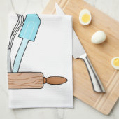 Aangepaste Bakkertools Theedoek (Quarter Fold)