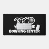 Aangepaste balie mat voor bowlingcentrum (Keyboard & Muis)