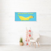Aangepaste bananenpartij spandoek (Insitu)