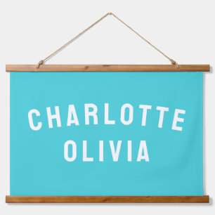 Aangepaste Banner Aangepaste Nursery Wall Art Hangend Wandkleed