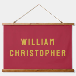 Aangepaste Banner Aangepaste Nursery Wall Art Hangend Wandkleed