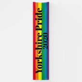Aangepaste banner - uw stad/stad Pride (Verticaal)
