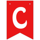 Aangepaste banner voor kleurrijke partij (Eerste vlag)