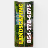Aangepaste banner voor landschapsarchitectuurservi (Verticaal)