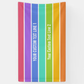 Aangepaste banner voor regenboogkleuren (Verticaal)