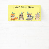 Aangepaste banner voor stamhout-dieren (Insitu)