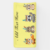 Aangepaste banner voor stamhout-dieren (Verticaal)