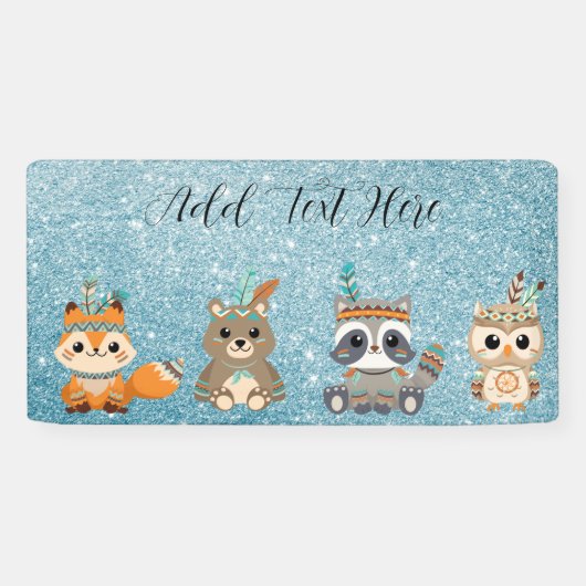 Aangepaste banner voor stamhout-dieren (Horizontaal)