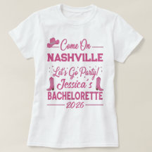 Aangepaste Barbiecore Cowboy Bachelorette-feestje