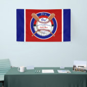 Aangepaste Baseball Baby shower banner bevestigen (Beurs)