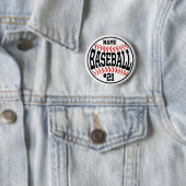 Aangepaste Baseball Button Baseball Team Player Bu (In situ)