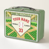 Aangepaste Baseball Classics Home Field Lunchbox (Voorkant)