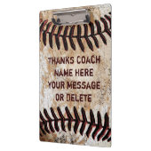 Aangepaste Baseball Coach Clipboard Cool Klembord (Links)