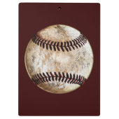 Aangepaste Baseball Coach Clipboard Cool Klembord (Achterkant)