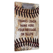 Aangepaste Baseball Coach Clipboard Cool Klembord (Rechts)