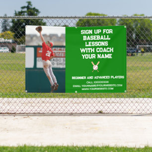 Aangepaste Baseball Coach Coaching Class Lessen Gr Spandoek