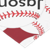 Aangepaste Baseball Design Table Runner Korte Tafelloper (Hoek)