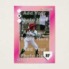 Aangepaste Baseball-Kaart Visitekaartje