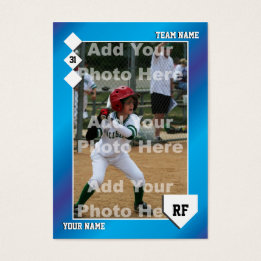 Aangepaste Baseball-Kaart Visitekaartjes