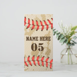 Aangepaste  Baseball Name Number Retro