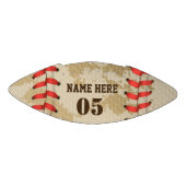 Aangepaste  Baseball Name Number Retro American Football (Paneel)