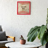 Aangepaste  Baseball Name Number Retro Foto Afdruk