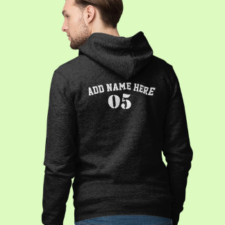 Aangepaste  Baseball Name Number Retro Hoodie