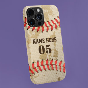 Aangepaste Baseball Name Number Retro iPhone 11Pro Hoesje