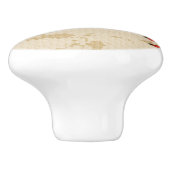 Aangepaste Baseball Name Number Retro Keramische Knop (Zijkant)